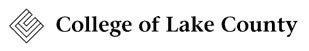 College of Lake County logo