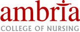 Ambria College of Nursing logo