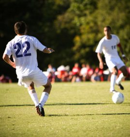 Playing Soccer